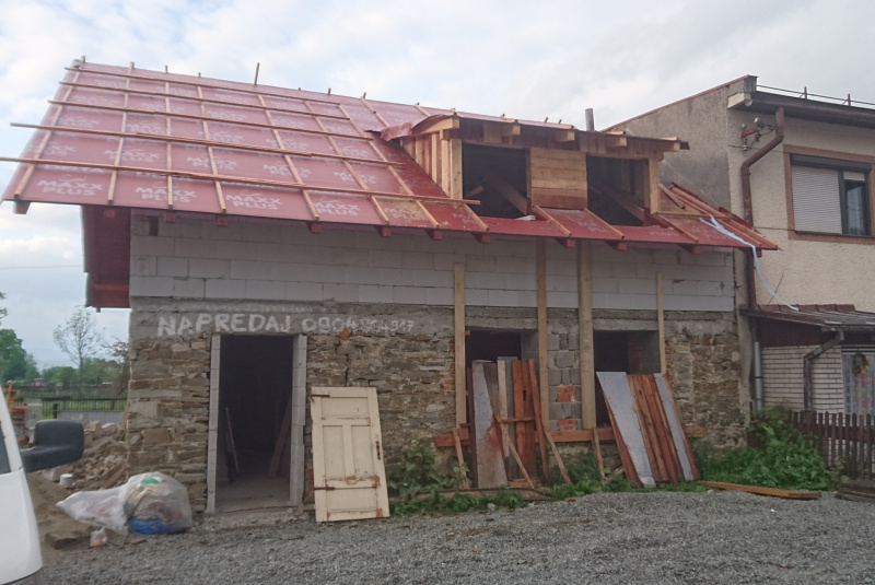 Výstavba podkrovia
